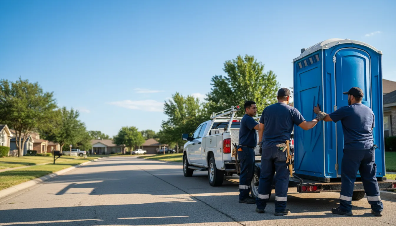 Portable Toilet Rental in Groesbeck, TX near me